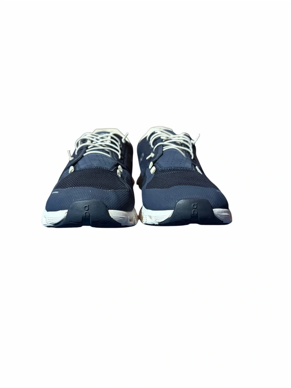 On Mens Cloud 6 Sneakers in Midnight Navy/White Sz 10